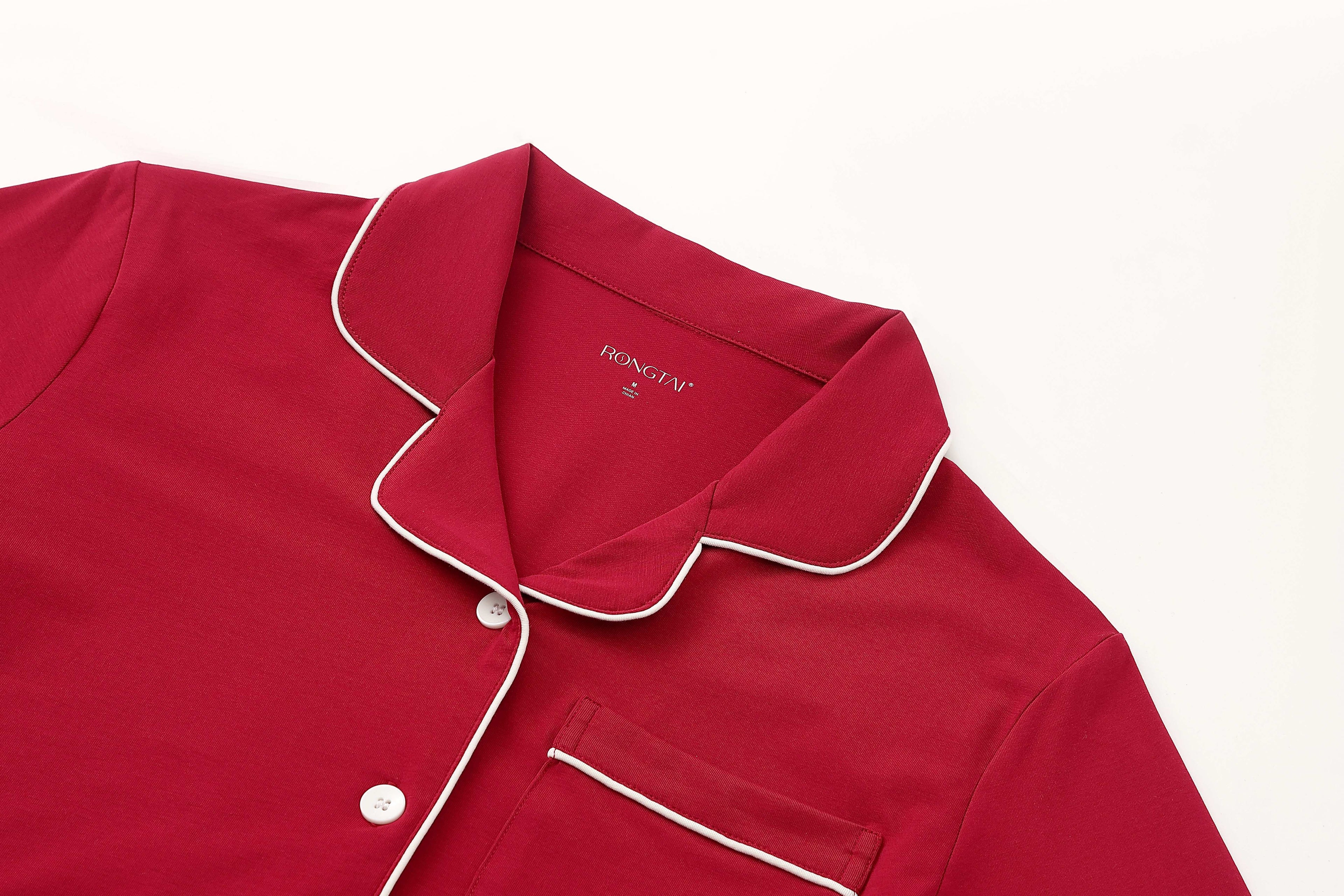 RONGTAI x Vella | Kokvilnas pidžamas komplekts S-XXL (RED)